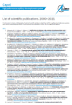 CAPEL capillary electrophoresis system - List of scientific publications