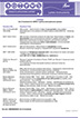 FOOD - List of standards for CAPEL® capillary electrophoresis systems