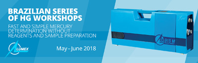 Workshops in Brazil: Fast and Simple Mercury determination without reagents and sample preparation